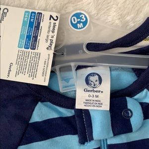 Gerber One Pieces - 2 piece sleep n play Gerber One Pieces - 2 piece sleep n play